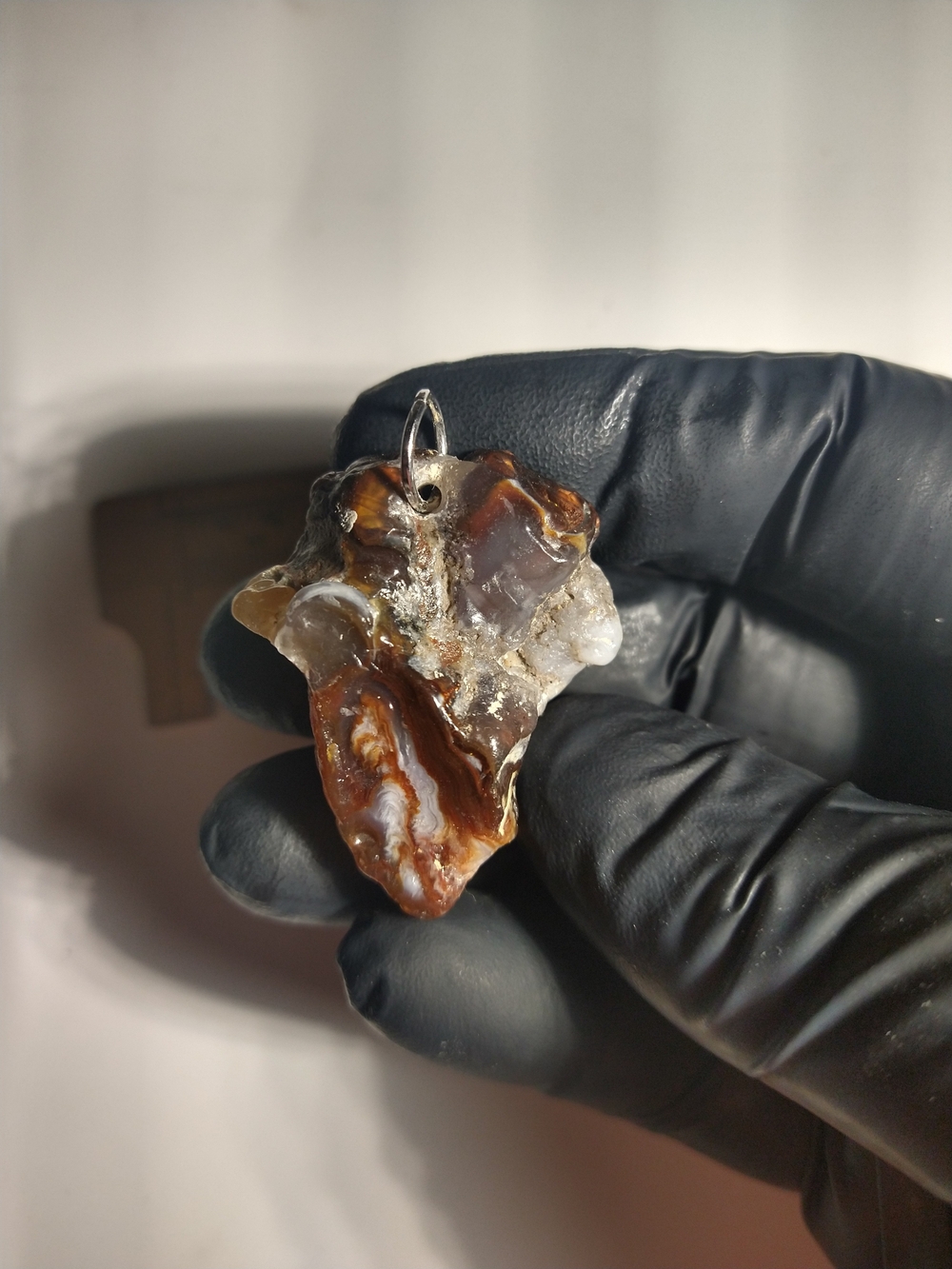 Very Cool Fire Agate Pendant